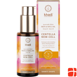 Khadi Ayurvedic Body Oil CENTELLA NEW - CELL - Regenerating Connective Tissue Oil