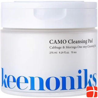 Keenoniks camo cleansing pad - cabbage & moringa one-step