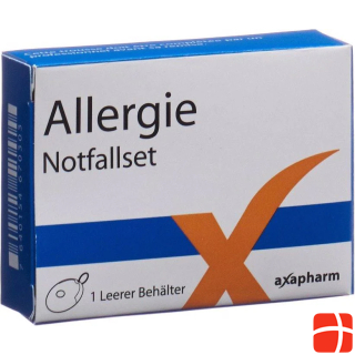 Axapharm Allergy emergency kit empty