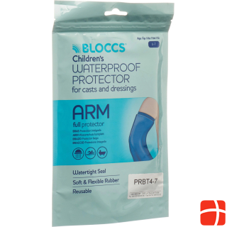Bloccs Bath and shower water protection for the arm child