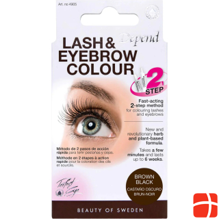 Depend Perfect Eye - Lash and Eyebrow Color Brown Black