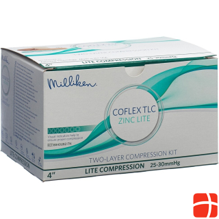 Coflex Compressions-Kit TLC Zink Lite 10cm 25-30 mmHG latexfrei