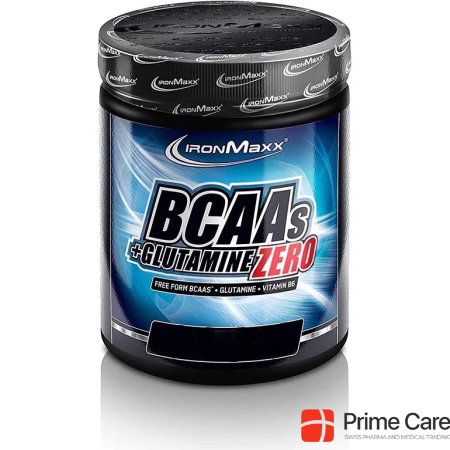 IronMaxx 100% BCAAs + Glutamine Zero (500g can)