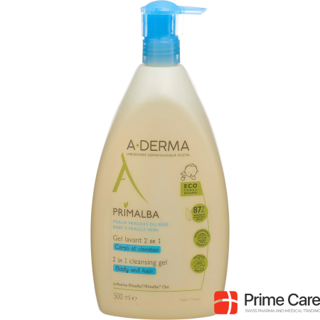 A-Derma PRIMALBA Очищающий гель 2 в 1 Гель