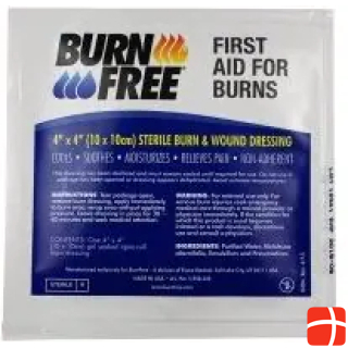 BurnFree Wound dressing sterile with gel
