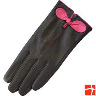 Eastern Counties Leather Contrast bow leather gloves