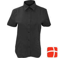 Kustom Kit Workwear Оксфордская блузка с коротким рукавом