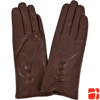 Eastern Counties Leather Ladies Gloves With Button Decor
