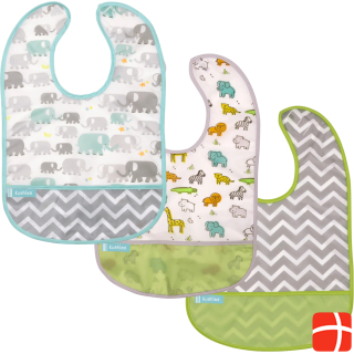 Kushies CleanBib without sleeves 3 pack
