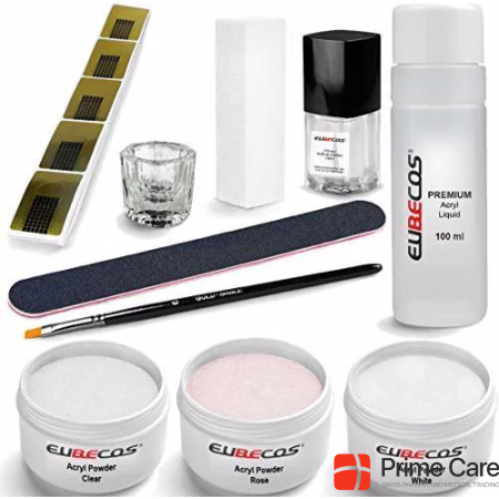 EuBeCos Acrylic nail starter set