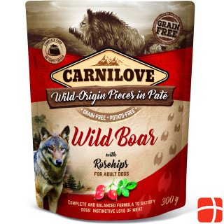 Carnilove Wild boar with rosehip Wet