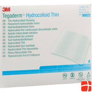 3M Hydrokolloid Thin 10x10cm quadratisch
