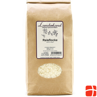 Lunderland Cereal rice flake precooked, peeled