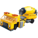 Qman Trans Collector 6 in 1 gelbe Baustellenfahrzeuge