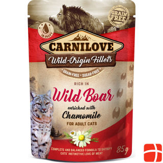 Carnilove Wild boar enriched with chamomile Wet