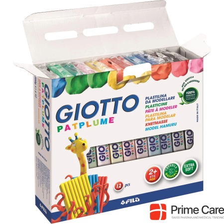 Giotto 5122 00 Patplume assortment 12 x 350 gram in assorted colors