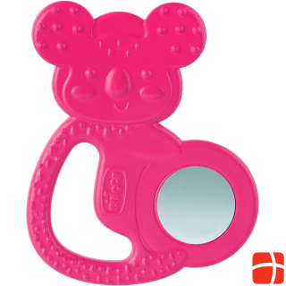 Chicco Cooling bite ring with stainless steel heel - KOALA PINK - 4m+