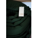 Filibabba Bed bumper - Solid dark green