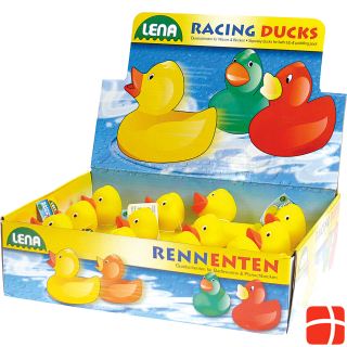 Simm Bath animals Racing Ducks 8cm