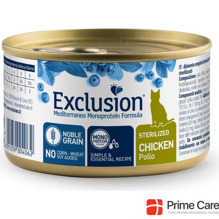 Exclusion Cat Adult Sterilized Chicken Wet