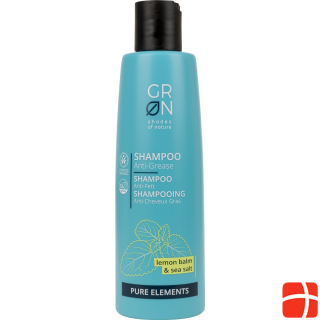 GRN PURE Shampoo Anti-Fett Zitronenmelisse & Meersalz