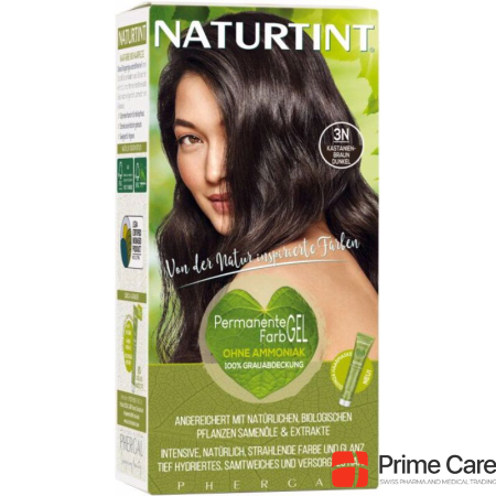 Naturtint Permanent Hair Color Gel 3N Chestnut Brown Dark without Ammonia