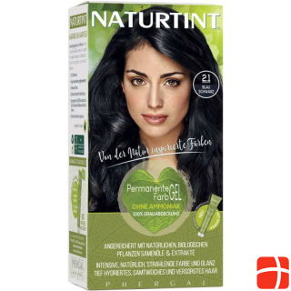Naturtint Permanent Hair Color Gel 2.1 Blue Black Without Ammonia