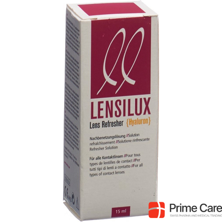 Lensilux Lens Refresher Hyaluron Solvent