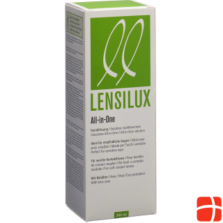 Lensilux All-in-One Combination Solution +Container Solvent