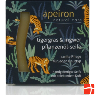 Apeiron Vegetable oil soap tiger grass&ginger