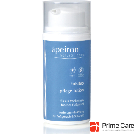 Apeiron Foot deodorant care lotion