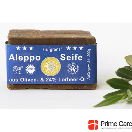 FINigrana Aleppo soap 24% laurel oil
