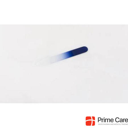 FINigrana Glass nail file 90mm blue