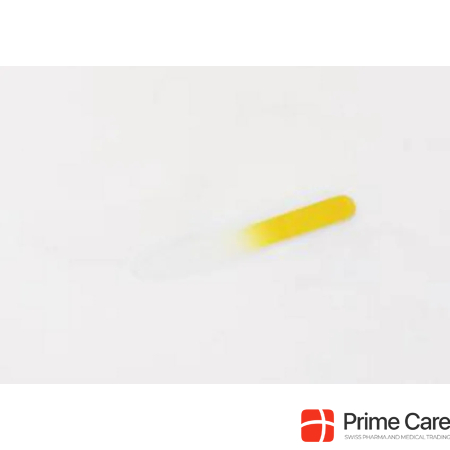 FINigrana Glass nail file 90mm yellow