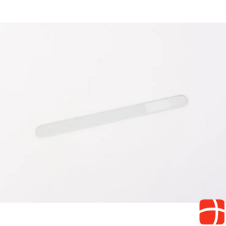 Стеклянная пилочка для ногтей FINigrana 140мм прозрачная.