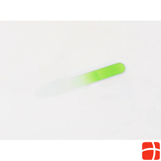 FINigrana Glass nail file 90mm green