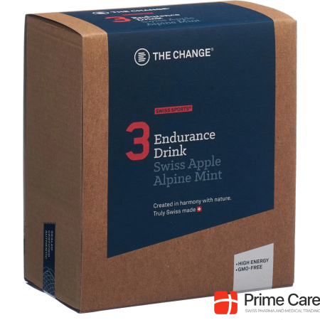 BE THE CHANGE Endurance Drink Swiss Apple Alpine Mint Plv