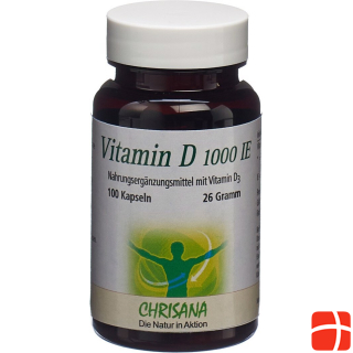 Chrisana Vitamin D3 Caps