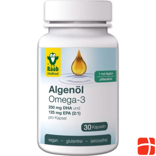 Raab Algenöl Omega-3 mit DHA und EPA