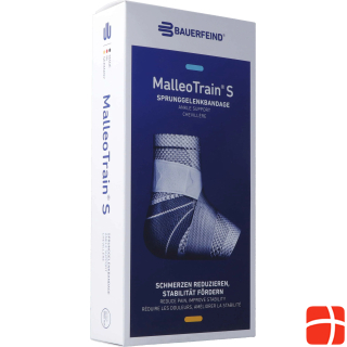 MalleoTrain S Active bandage left titanium