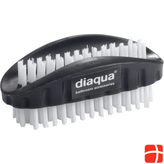 Diaqua Nail brush Trend Frosted anthracite transparent