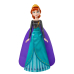 Frozen Disney The Ice Queen 2 Shimmer Shine Queen Anna Fashion Doll, Toys for Children 3 Years and up