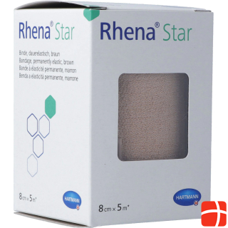 Rhena Star Elastische Binden hautfarbig