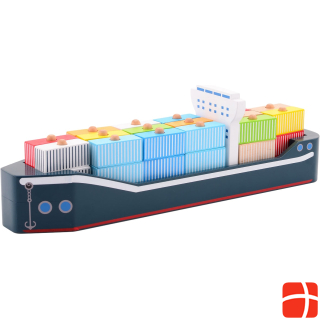 Jouéco Wooden container ship