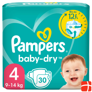 Pampers Baby-Dry Größe 4, 30 Windeln