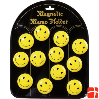 Goki Memo magnets smiley, 12pcs.