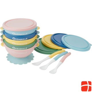 Badabulle Funcolor Bowls & Spoons