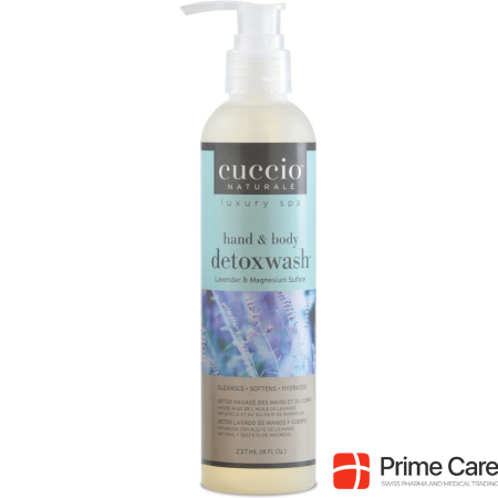 Cuccio DETOX Hand & Body Wash - Lavender & Magnesium Sulfate