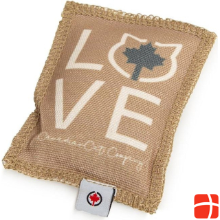 CanadianCat Cat Toy Play Pillow Love, Brown