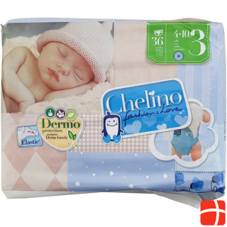 Chelino fashion & love diapers size 3 4-10kg (36 pcs)